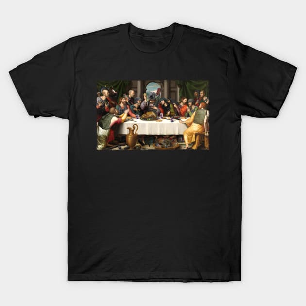 The Last Chicken Dinner T-Shirt by Slapdash